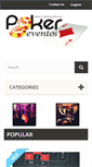 Mobile Screenshot of pokereventos.com